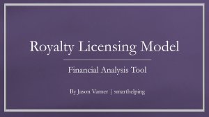 Royalty Licensing Model