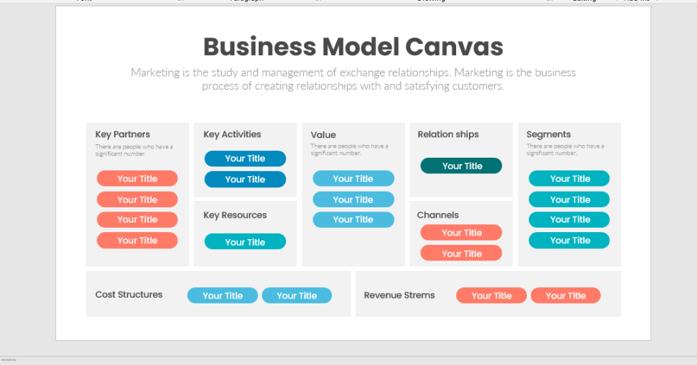 Business Model Canvas - Eloquens