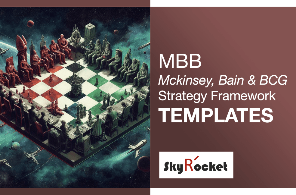 MBB (McKinsey, BCG, Bain) Models And Frameworks Bundle - Eloquens