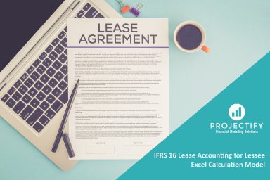 IFRS 16 Lease Accounting Excel Calculation Model
