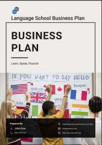 Language school business plan