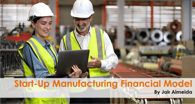 Start-up Manufacturing Financial Projection and Budget Control - Excel File