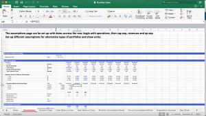 Solar Rooftop Excel Model