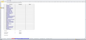 Credit Analysis Excel Model of Project Finance with Methane/Diesel Plant