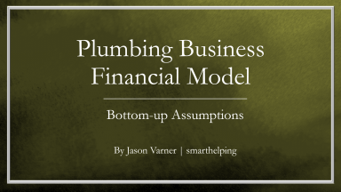 Plumbing Business 10 Year Financial Simulation