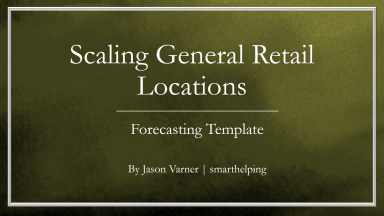 General Retail Model - Dynamic Scaling Logic