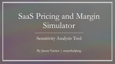 SaaS Customer Simulator: Pricing/Retention/Terms/LTV/CaC