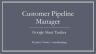 Customer Relation Manager - 6-Stage Tracker Model