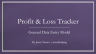 Profit & Loss and Cash Flow Tracking (Weekly, Monthly, Annually) Template