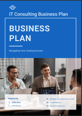 IT consulting business plan