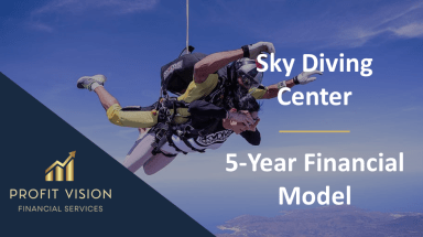 Sky Diving Center – 5 Year Financial Model