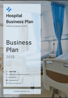 Hospital Business Plan Example