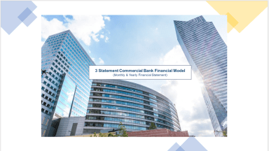 Comprehensive 3-Statement Financial Model for Banking Business ( Suitable for Traditional and Digital Bank )