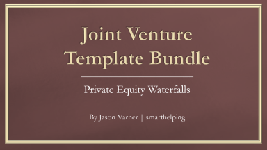 Joint Venture Template Bundle