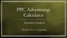 Internet Marketing Math: Excel Calculator and Sensitivity Analysis