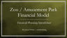 Zoo / Park / Aquarium - Construction and On-Going Operational Cash Flow Model