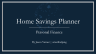 Budget to Buy a Home: Excel Tool
