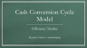 Cash Conversion Cycle (CCC) Quarterly Tracker Template in Excel