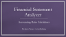 Financial Statement Analysis: Key Accounting Metrics