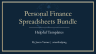 Personal Finance Template Bundle