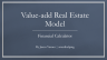 Real Estate Acquisition - Value Add - Exit Excel Calculator