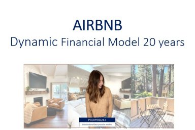 Airbnb Acquisition and 20 year Financial Forecasting Model