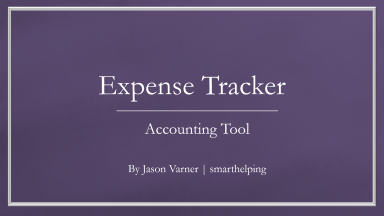 Excel Template: Expense Tracking