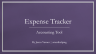 Excel Template: Expense Tracking
