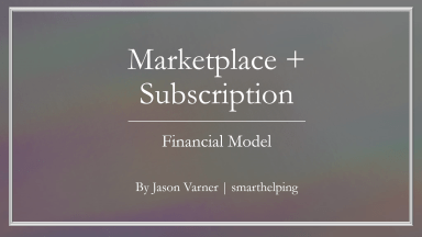 Marketplace Subscription Model