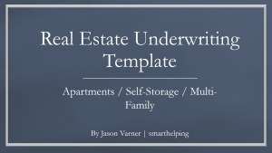 Apartment Building Investment Analysis