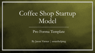 Coffee Shop Financial Planning Tool