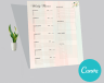 Weekly Planner Template