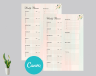 Weekly Planner Template
