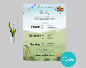 Summer Party Planner