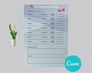My Instagram planner