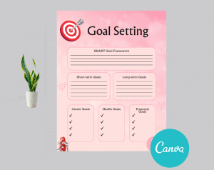 Goal Setting Planner
