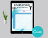 Employee Work Schedule Planner