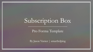 Cohort Optimizer: Advanced Subscription Box Feasibility & Financial Analysis Model