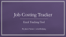 Dashboard for Job Costing / Performance Tracking