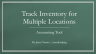 Inventory Tracking Excel Template - Multiple Locations