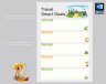 Travel smart goals template