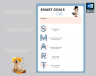 Smart goals for doctor template
