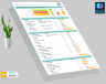 Personal income, expenses & saving template