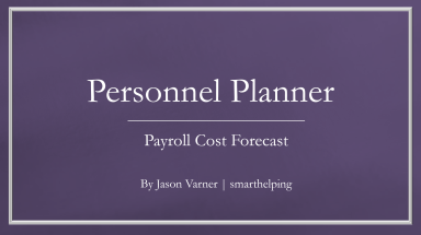Personnel Planner - Up to 900 Employees