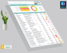 Monthly House holding Expenses Tracking Template