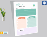 Family daily planner template
