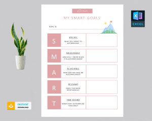 Career Smart Goals Template