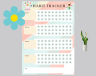 Habit Tracker Planner