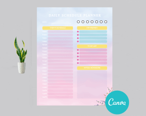 Daily Schedule Planner