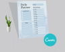Cute Daily Schedule Planner